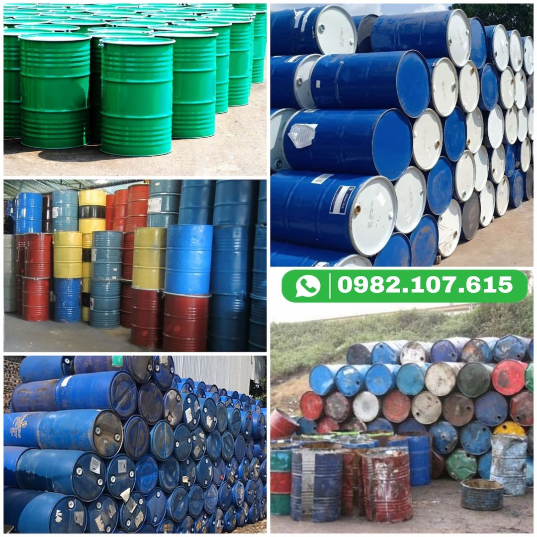 Thu mua thùng phuy cũ phế liệu giá cao nhất Hà Nội- Anh Vũ