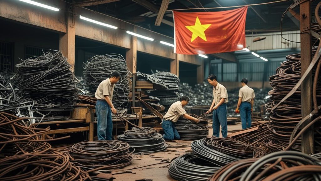 Đại lý thu mua phế liệu Miền Bắc giá cao, uy tín, nhanh chóng