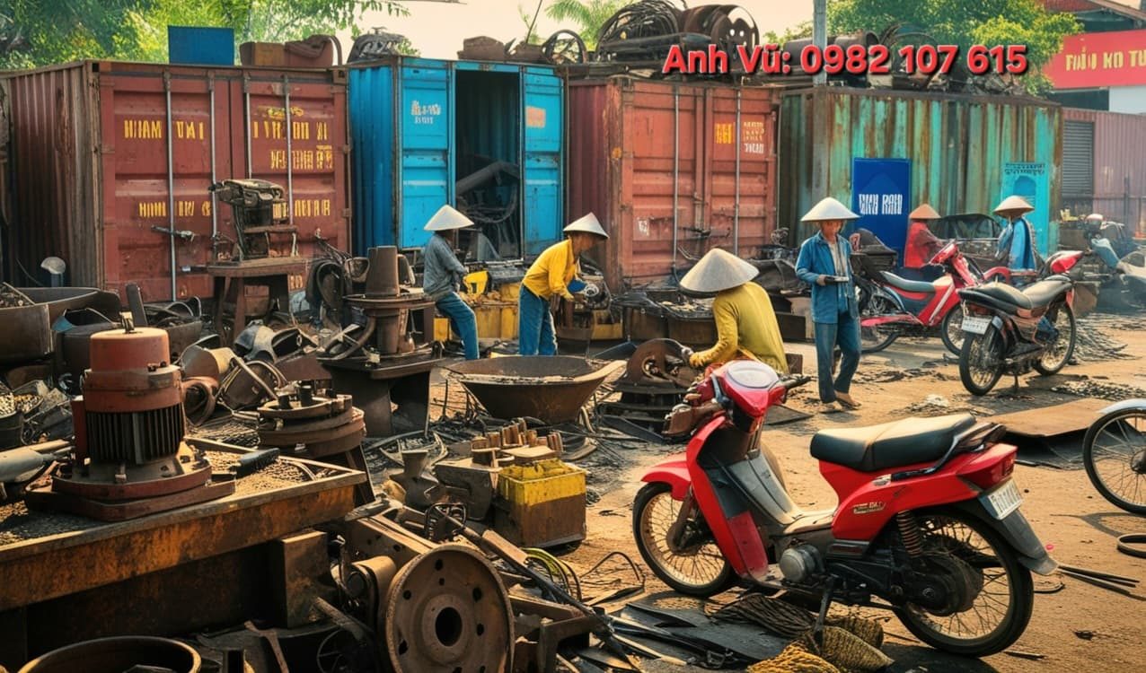 Thu mua phế liệu tại Nam - Bắc Từ Liêm giá cao hơn 20%