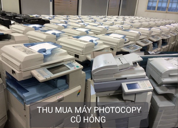 Thu mua máy photocopy cũ hỏng