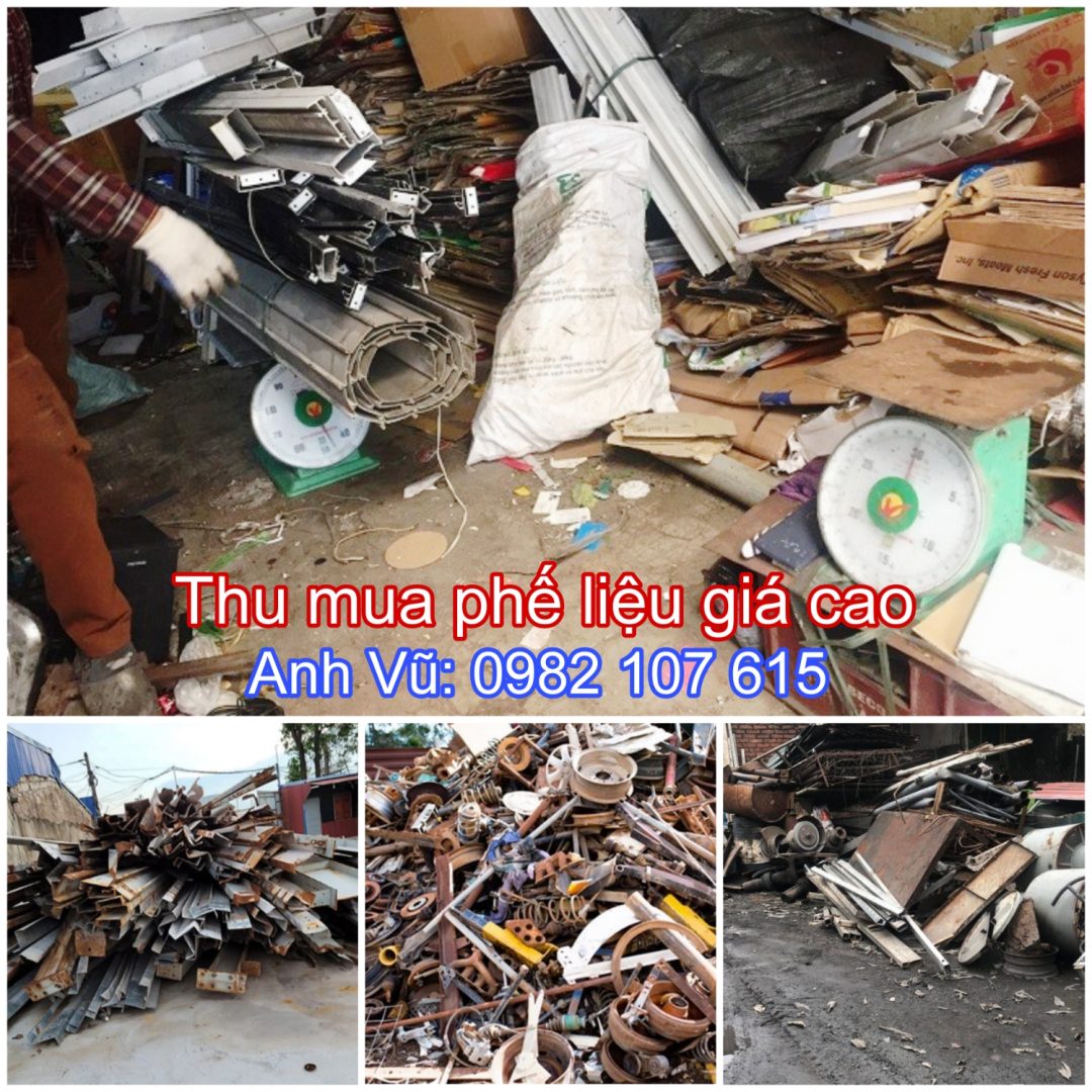 Đại lý thu mua phế liệu giá cao Hà Nội.