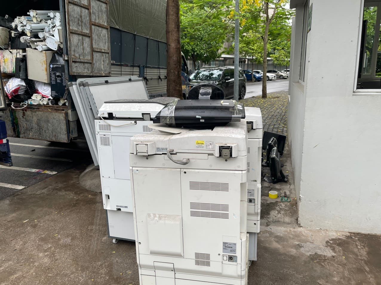Thu mua máy photocopy cũ phế liệu giá cao