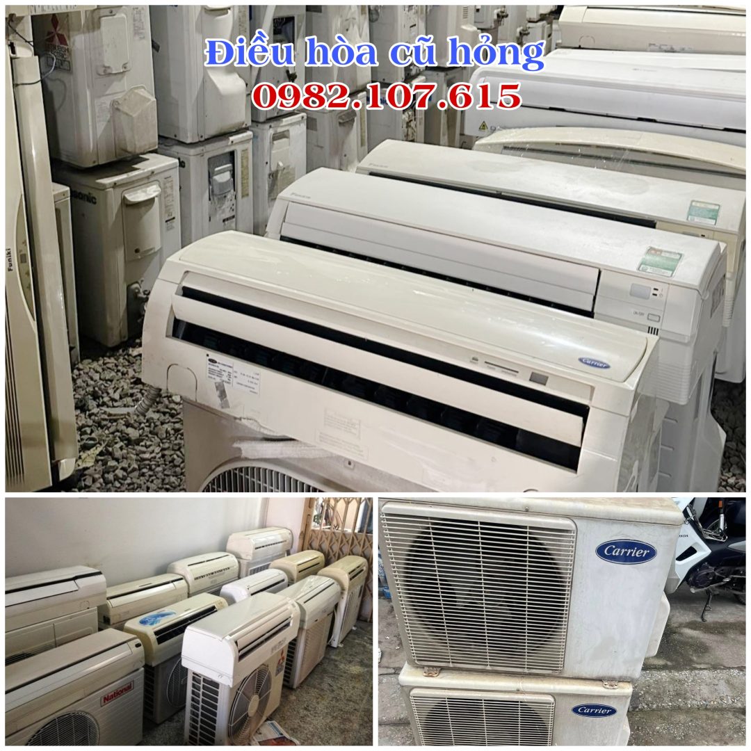 Địa chỉ thu mua điều hòa cũ Hưng Yên giá cao hơn 20% - Anh Vũ