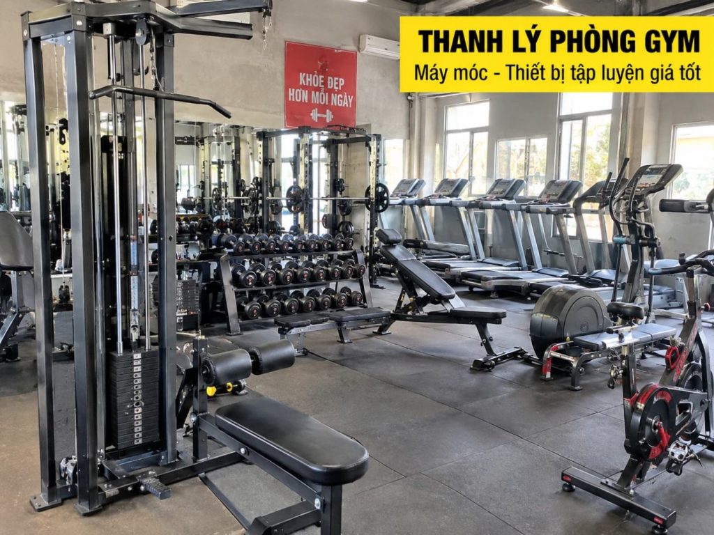 Thu Mua Thanh lý phòng tập Gym